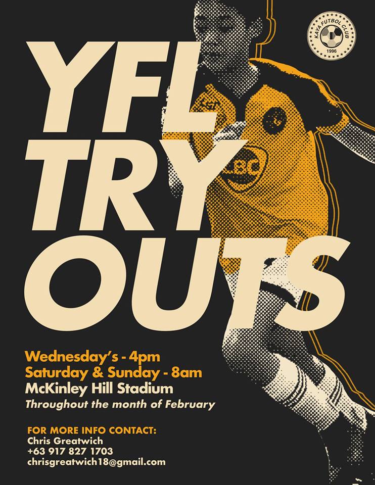YFL 2019 Try-Outs Invite