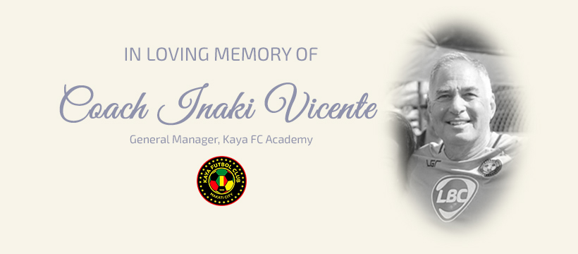 In Loving Memory of Coach Iñaki