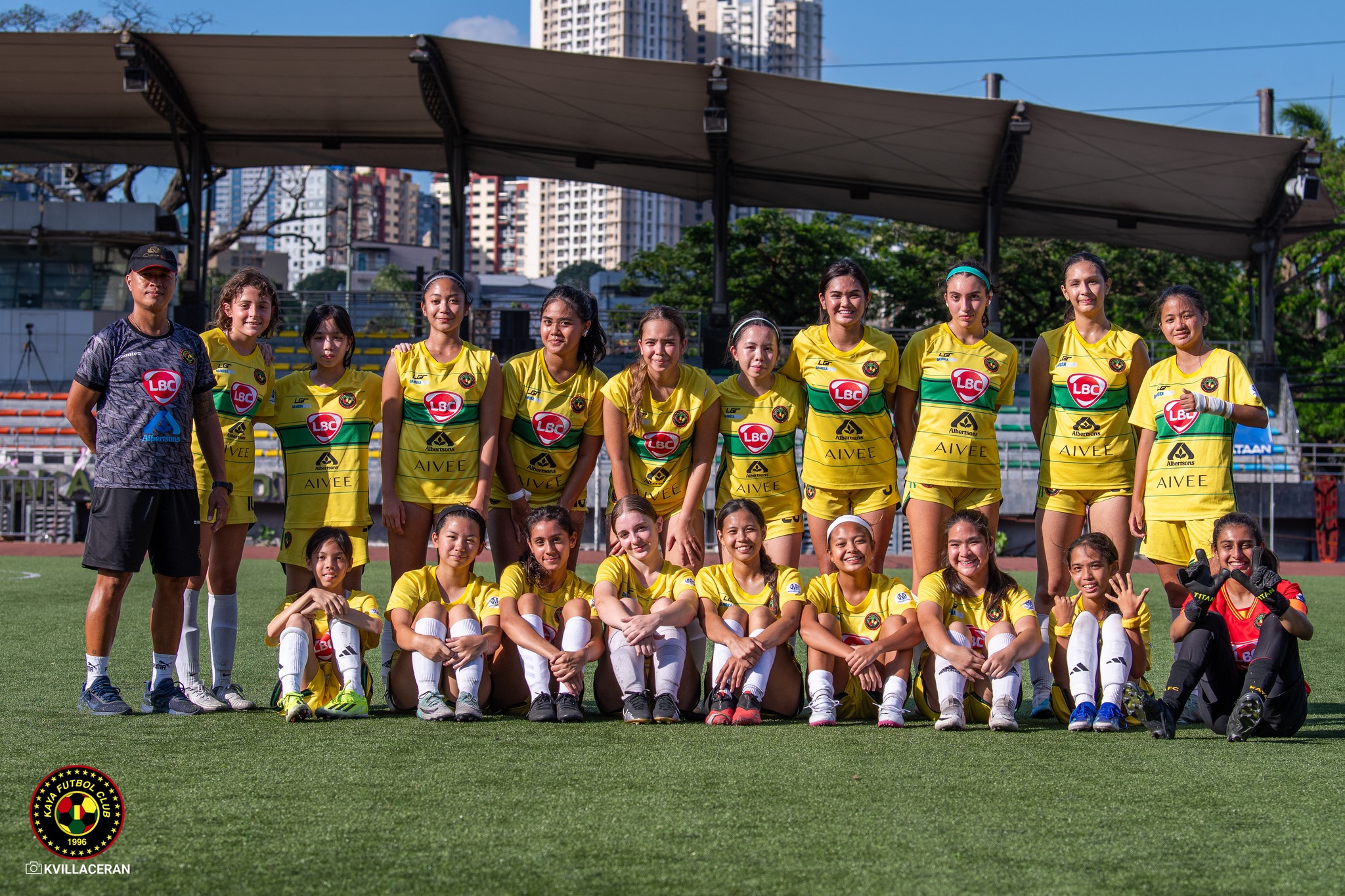 Kaya FC Academy Girls Team Wins Ang Liga Filipina U17