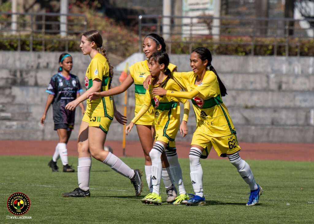 Kaya FC Academy Girls Team Wins Ang Liga Filipina U17