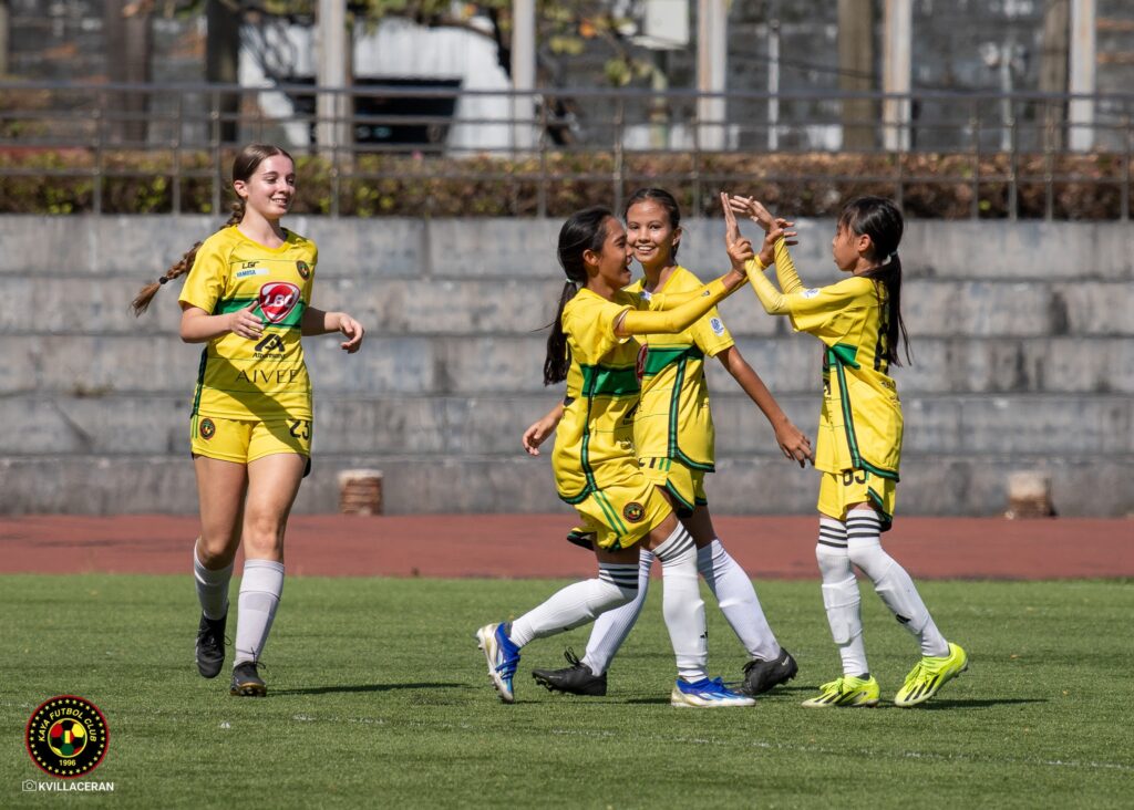 Kaya FC Academy Girls Team Wins Ang Liga Filipina U17