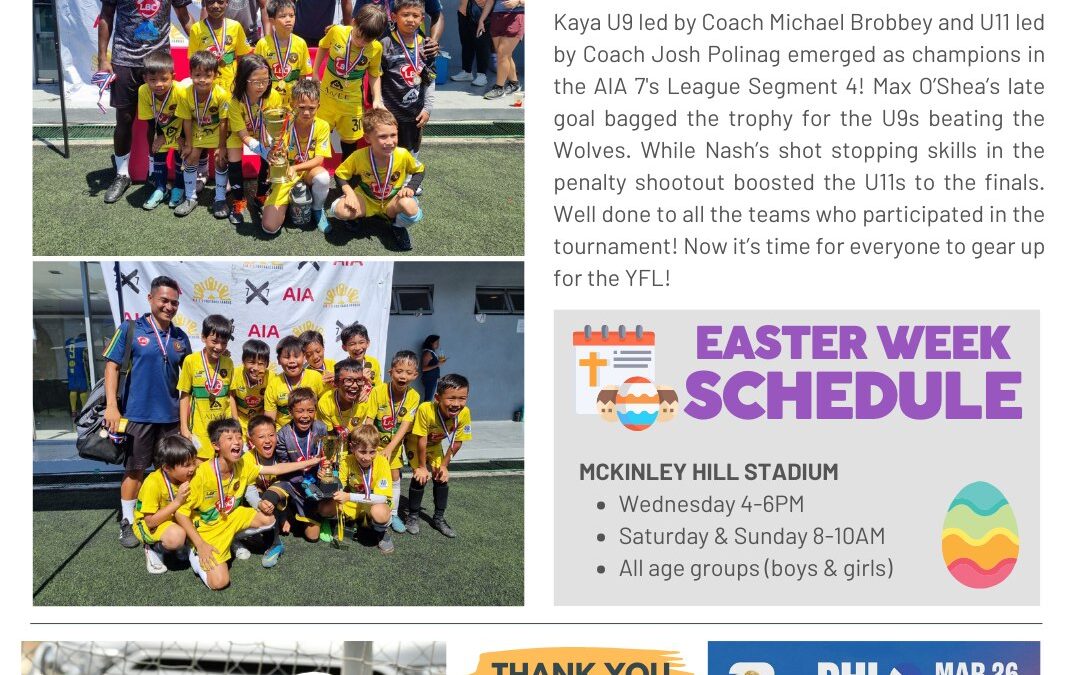 Academy Updates – March 25, 2024