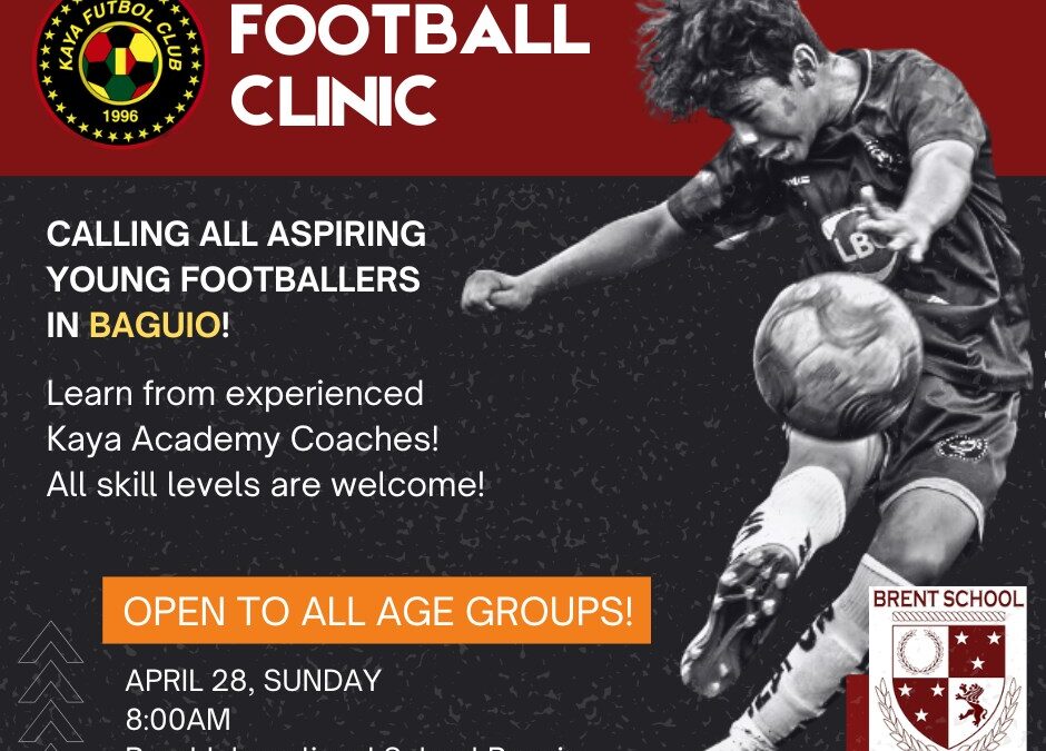 1-Day Football Clinic in Baguio