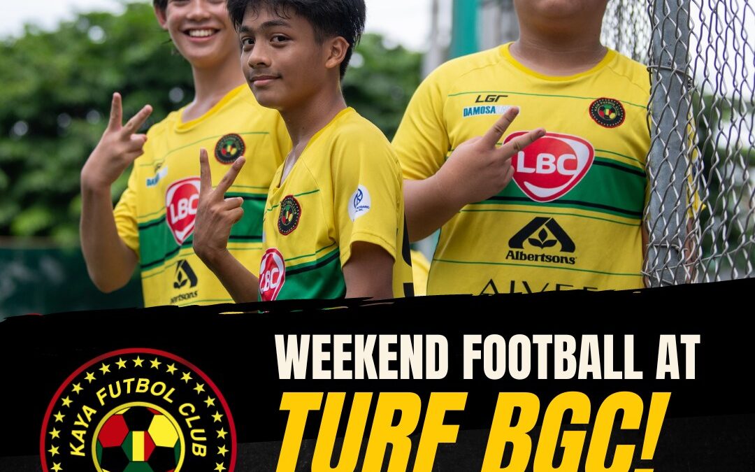 Weekend Football at Turf BGC