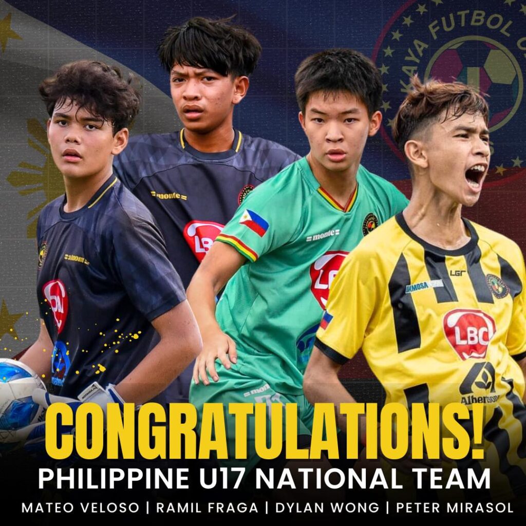 Congratulations, PH U17 National Football Team