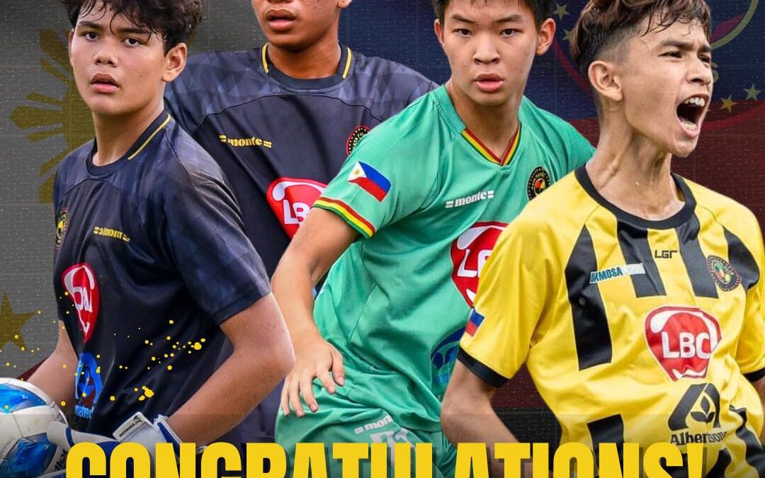 Congratulations, PH U17 National Football Team