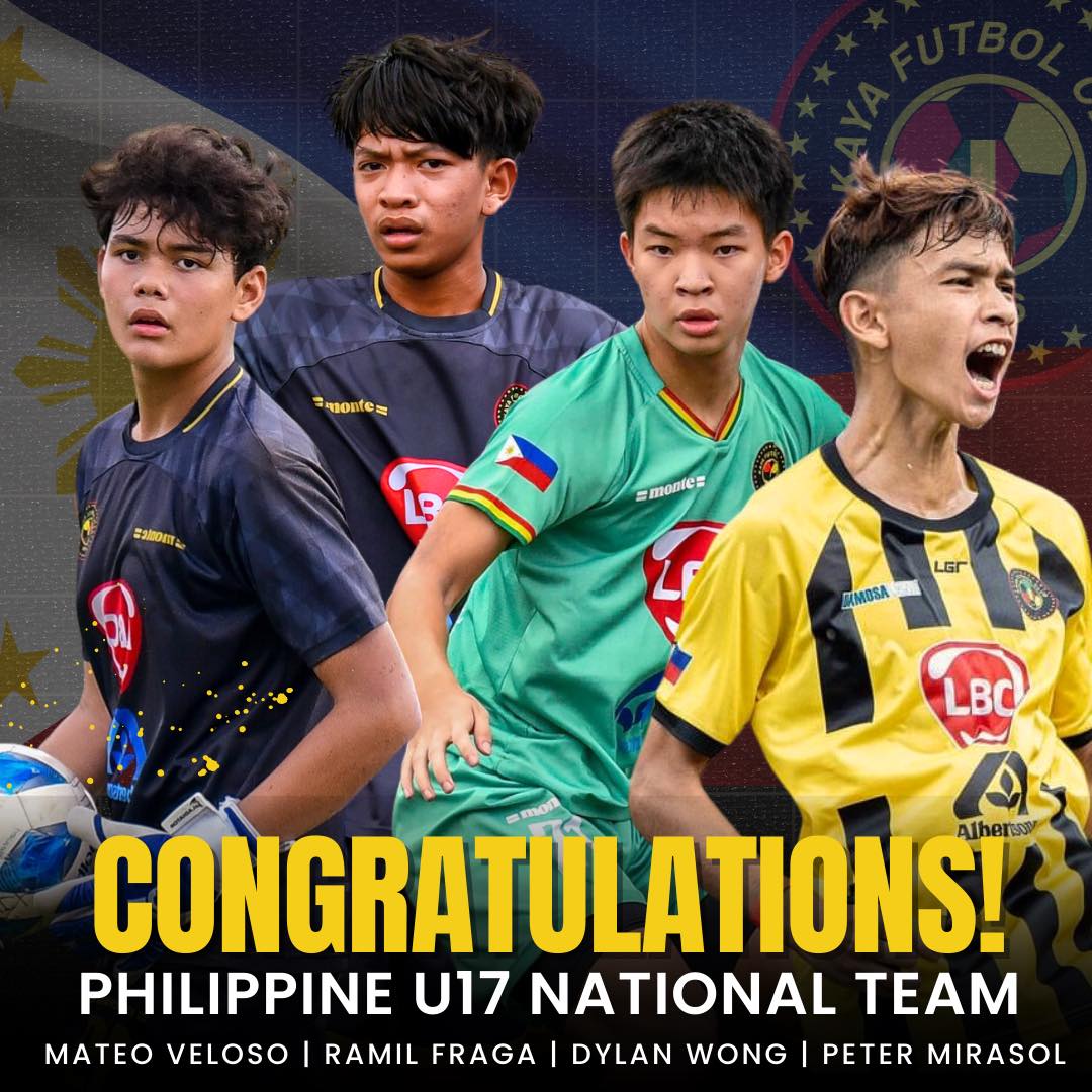 Congratulations, PH U17 National Football Team