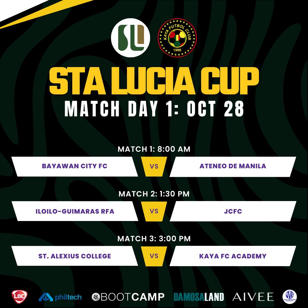 Match Day 1 - Sta Lucia U18 Cup - Kaya FC Academy