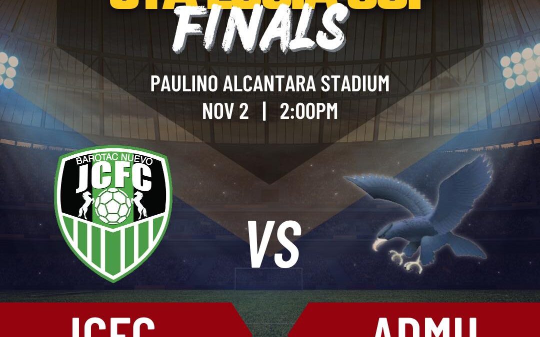 JCFC and ADMU Head to Head for First U18 Sta Lucia Cup