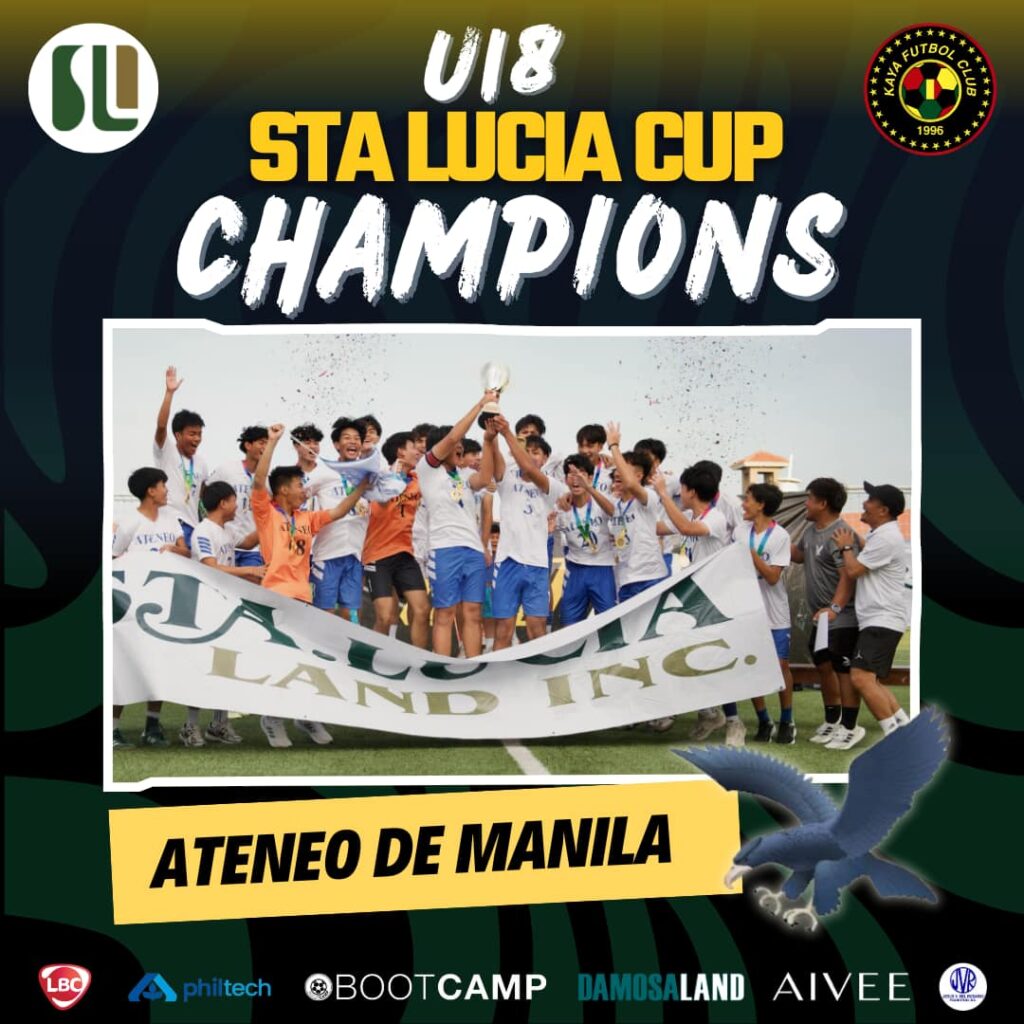 Ateneo de Manila Bags U18 Sta Lucia Cup 