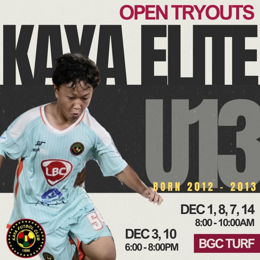 Kaya Elite Open Tryout