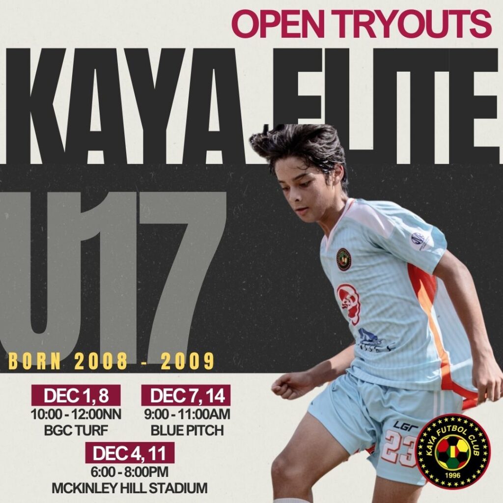 Kaya Elite Open Tryout