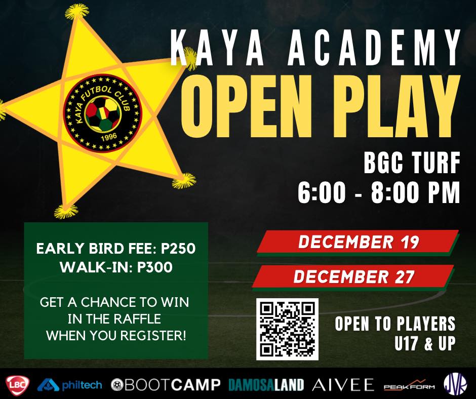 Annual Kaya Open Play 2024