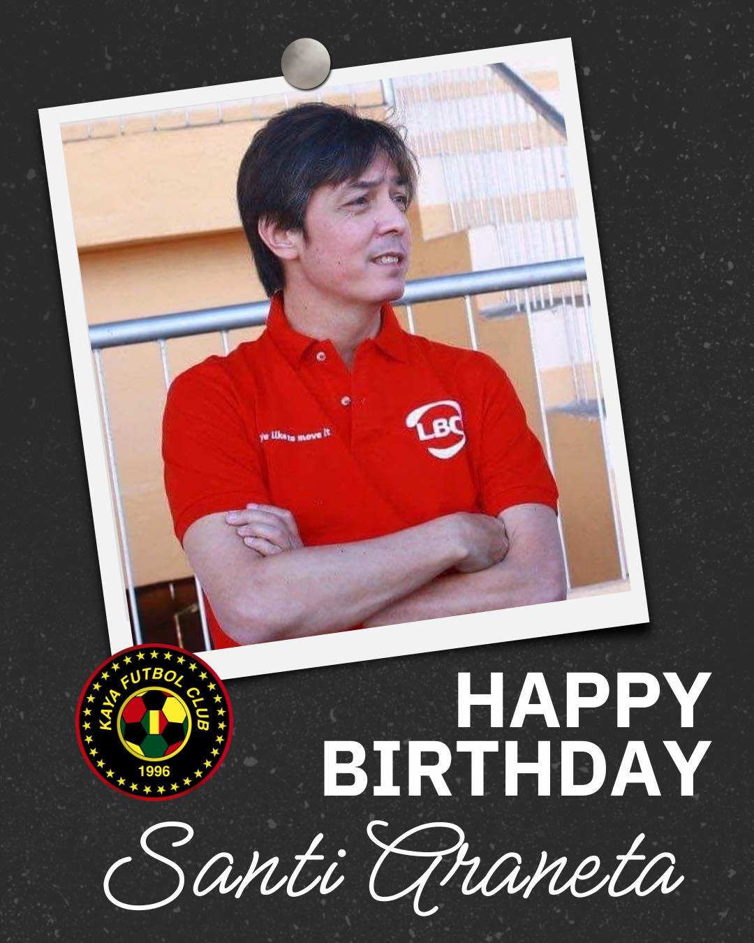 Happy Birthday, Sir Santi Araneta!