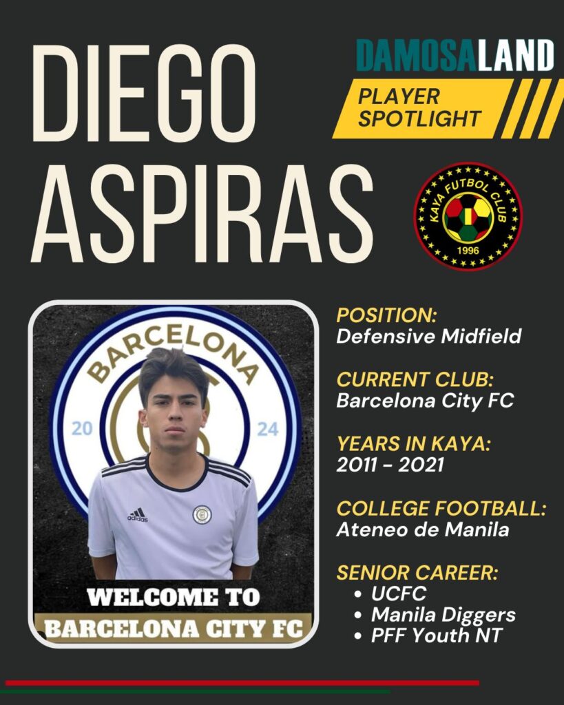 Diego Aspiras - Kaya Player Spotlight by Discover Damosa