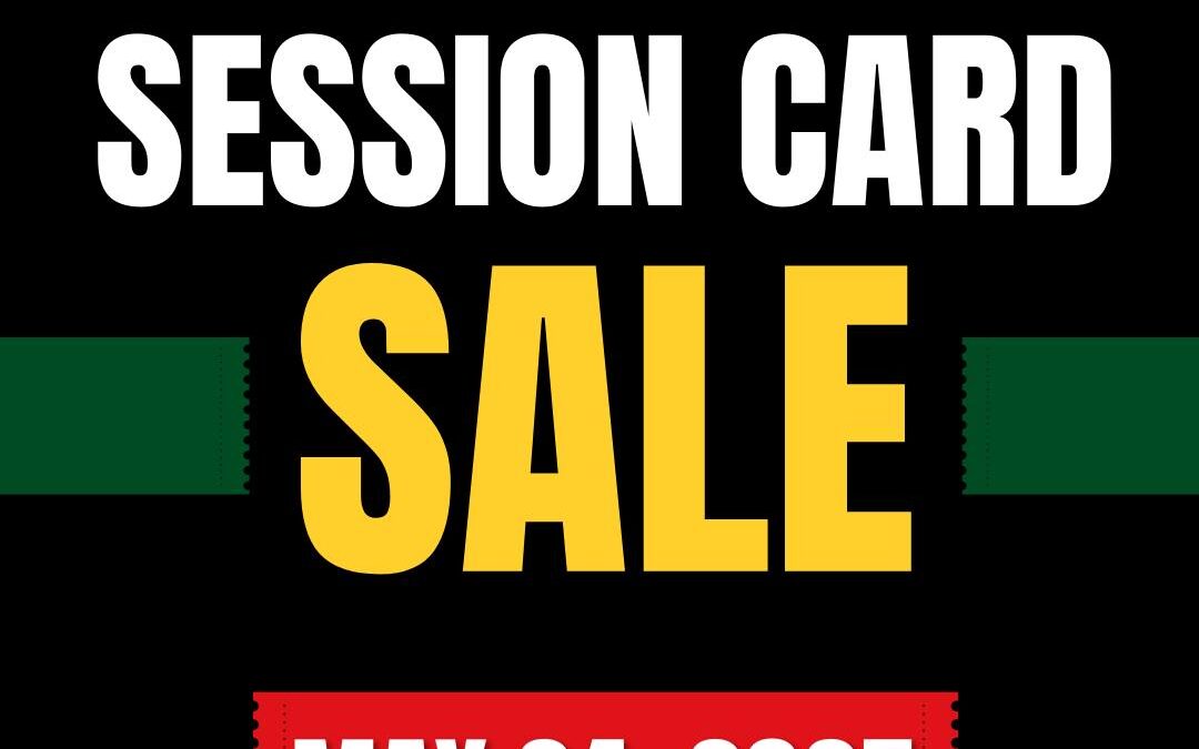 One-Day Flash Sale – Session Card