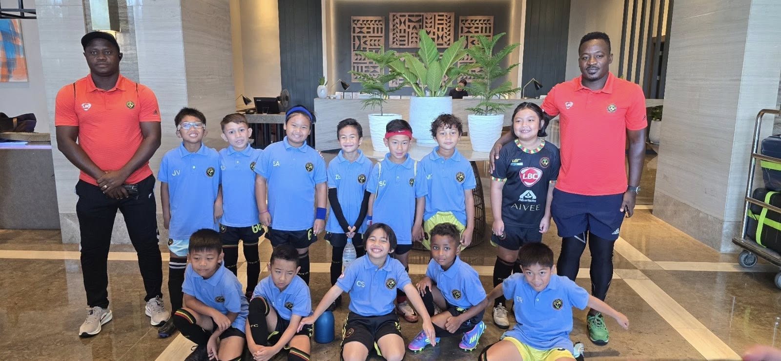Cuteness overload from our U8 team over at Cebu!