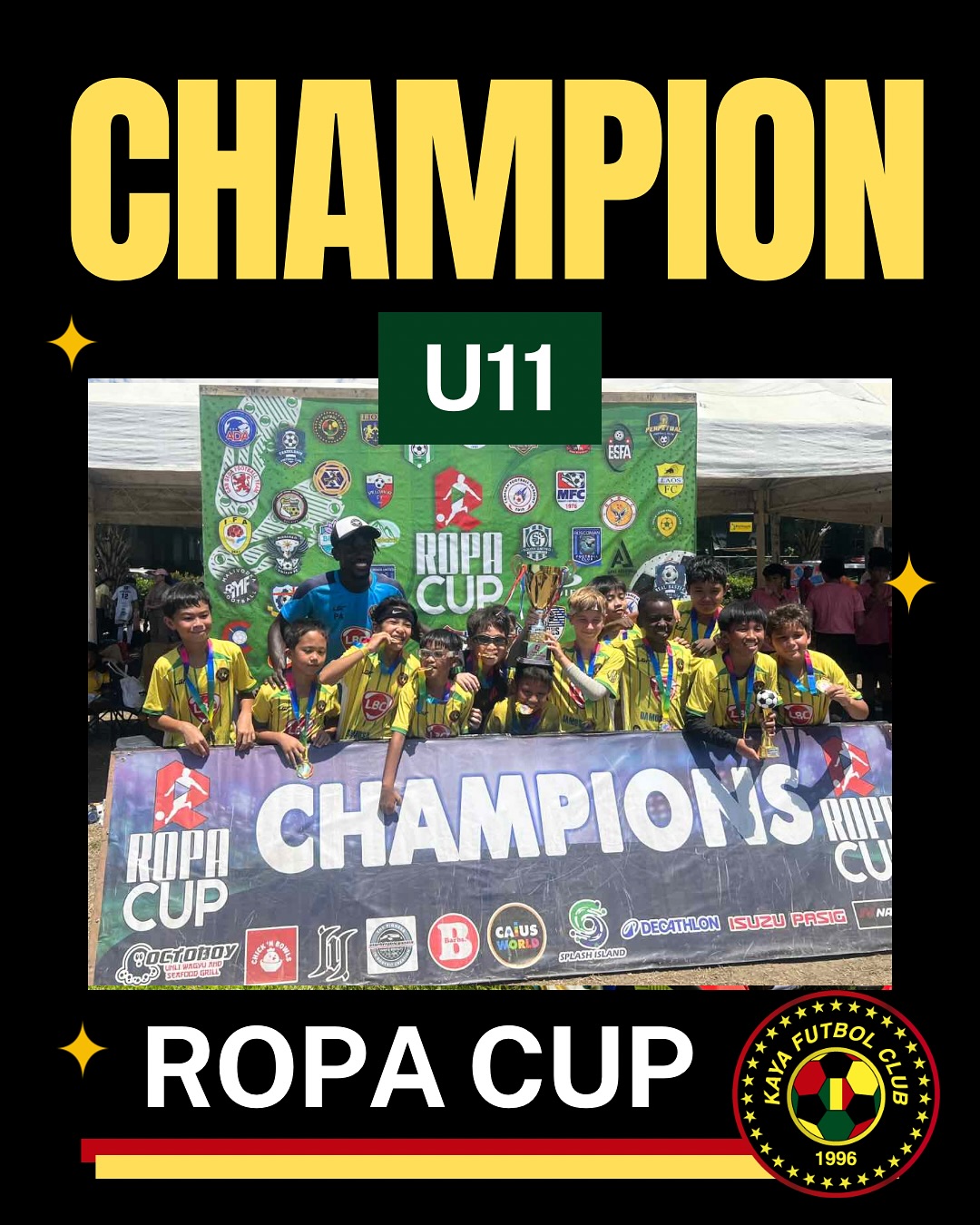 August 2 Saturday Tournaments – What a Day - Kaya FC Academy