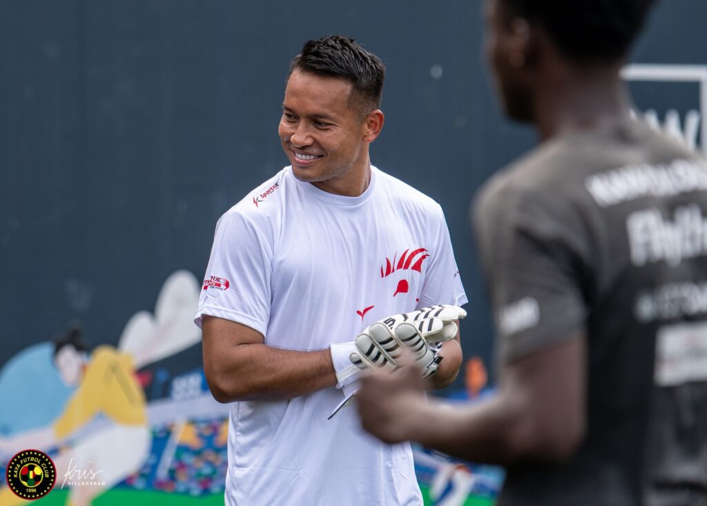 Hassan Sunny—Singapore’s #1 Goalkeeper Visits Kaya FC Academy