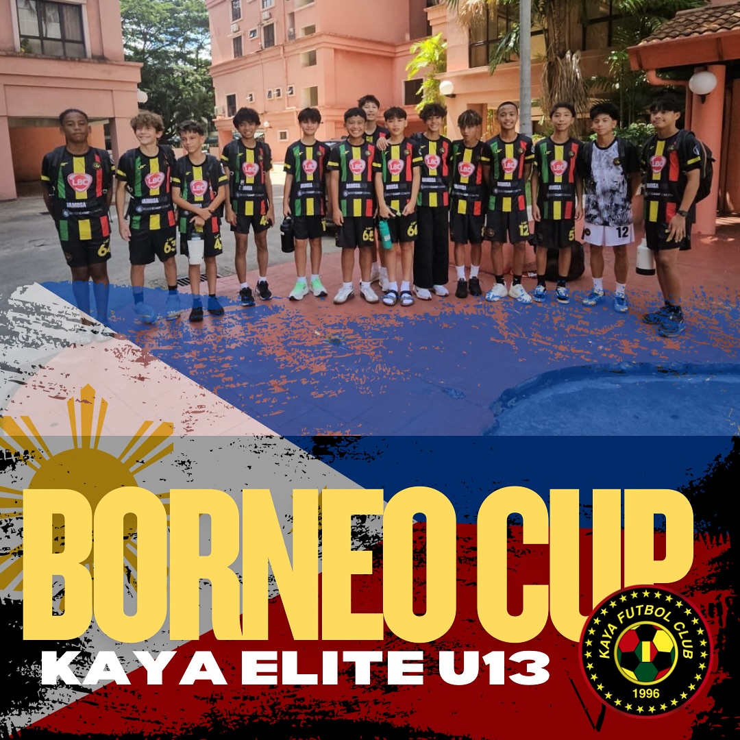 Kaya FC Academy arrives in Malaysia for the Borneo Cup