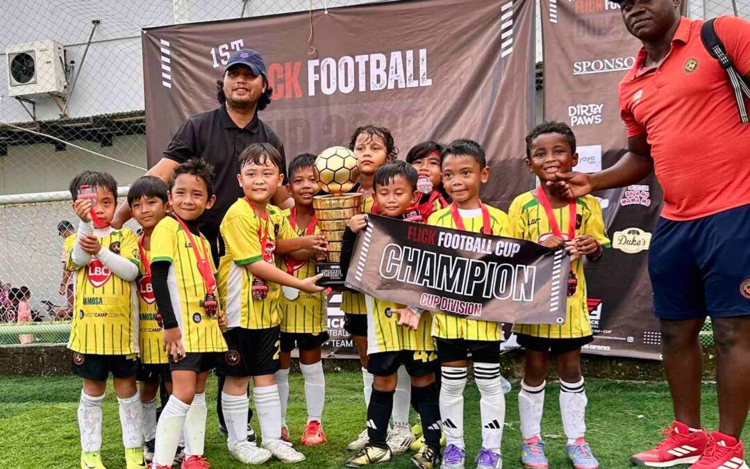 Kaya FC Academy U7 Team for Wins Flick Football Cup