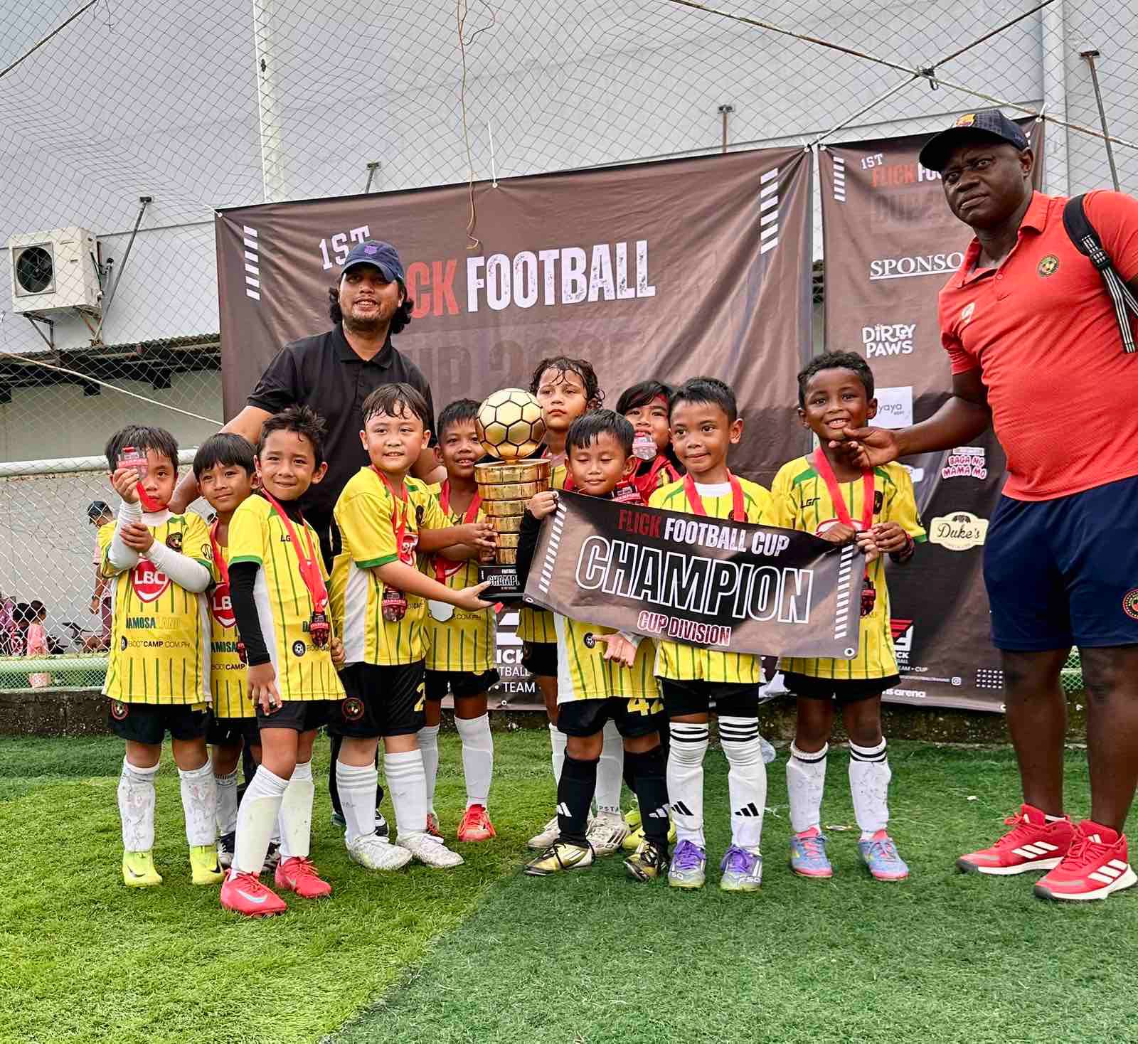 Kaya FC Academy U7 Wins Flick Football Cup