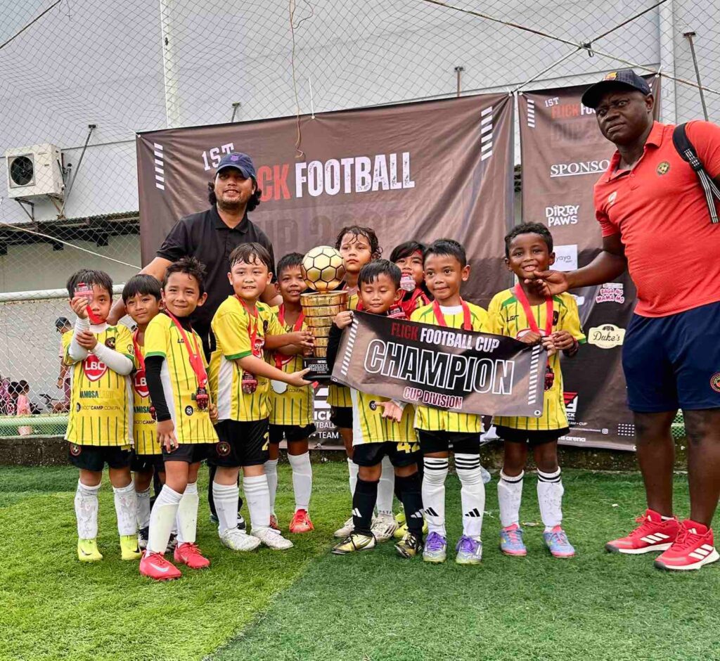 Kaya FC Academy U7 Wins Flick Football Cup