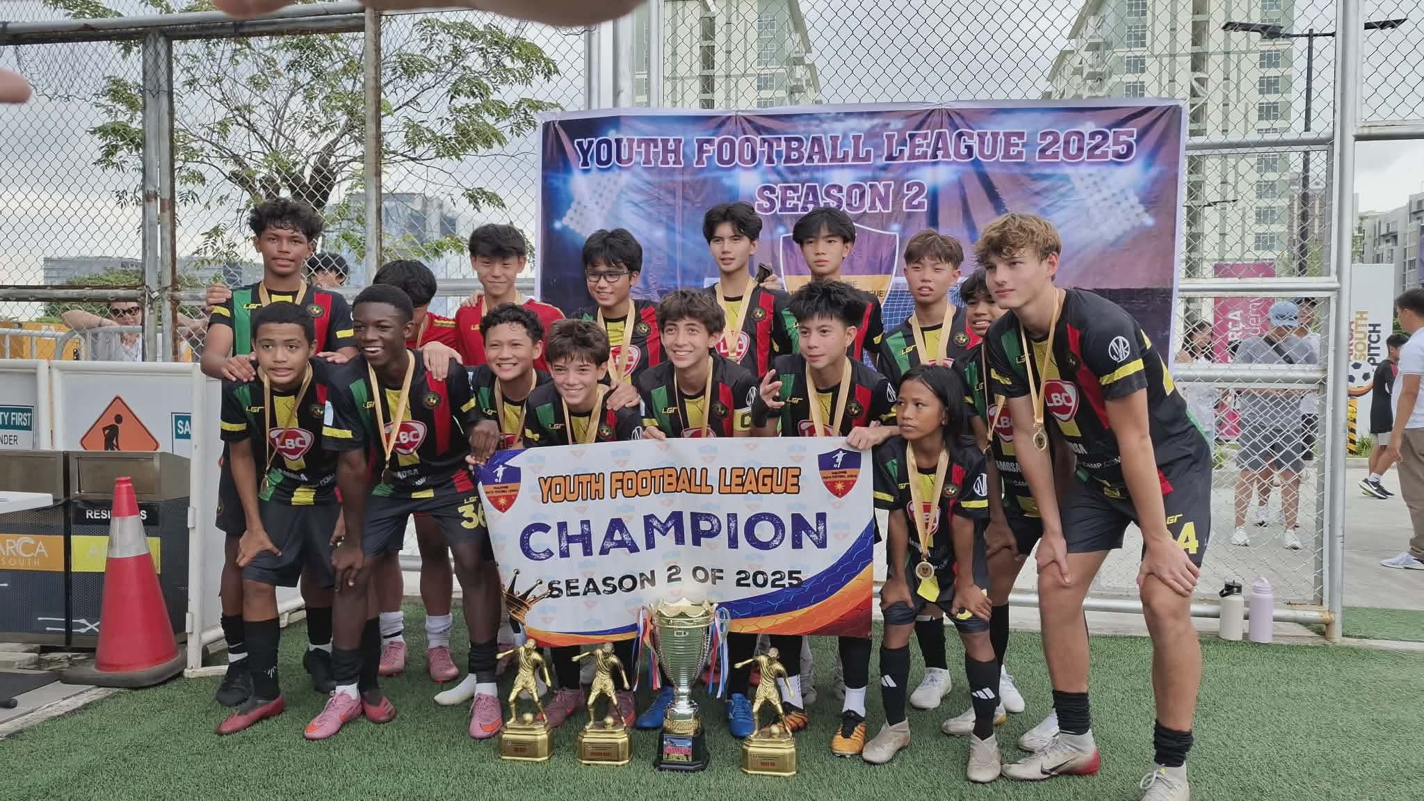Kaya Elite U15 Wins YFL 2025 Season 2