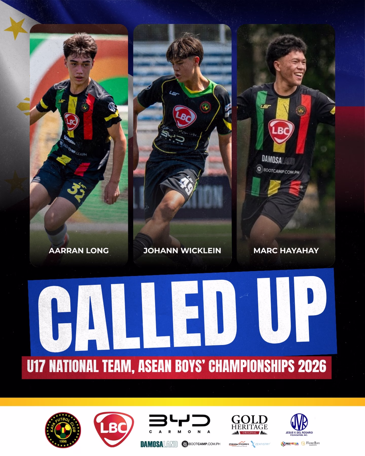 Kaya Elites ASEAN U17 National Team