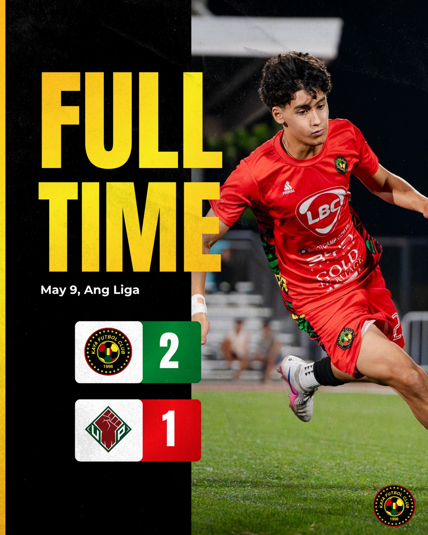 Kaya Elite U19/23 Defeated UP. Gets First Win