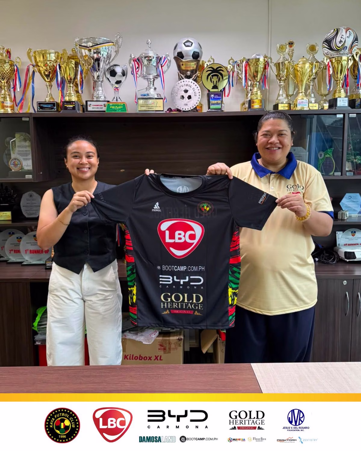 Gold Heritage Foods Continues Support to Kaya FC Academy